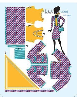 Strój ' Jacky Coco Orange '