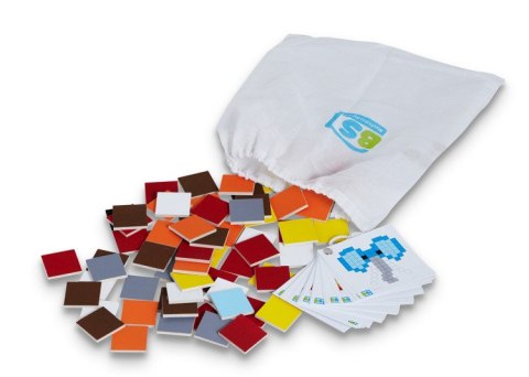 BS Toys, Pixel Art - drewniana mozaika