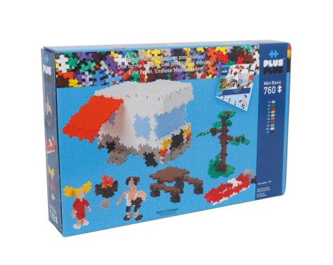 Plus-Plus, Mini Basic - 760 szt. - Kamping