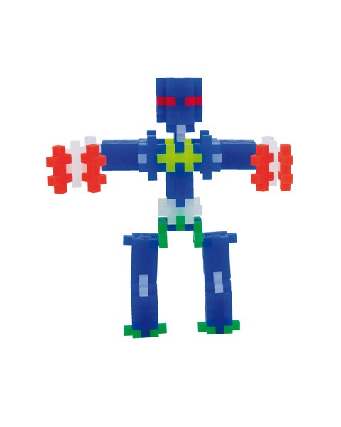 Plus-Plus, Mini Neon - 70 szt. - Robot