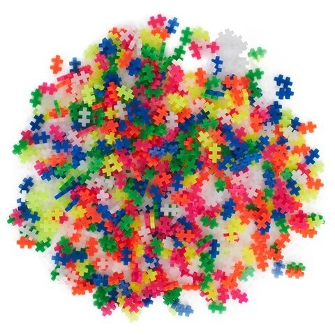 Plus-Plus, Mini Neon - 70 szt. - Robot