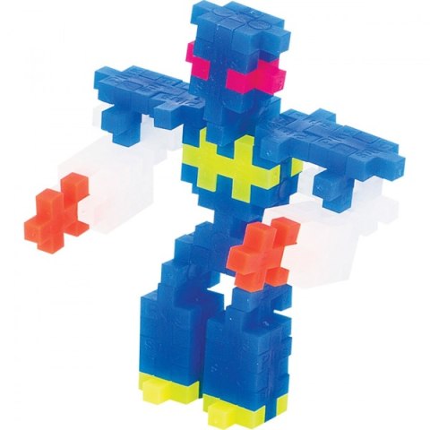 Plus-Plus, Mini Neon - 70 szt. - Robot