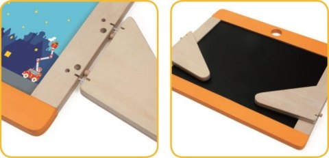 Scratch, Dwustronna Tablica Magnetyczna Miasto USZKODZONE OPAKOWANIE RABAT 10%