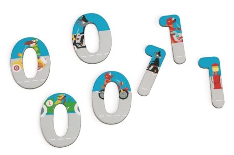 Scratch, Magnetyczne Cyferki Miasto