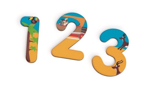Scratch, Magnetyczne Cyferki Safari