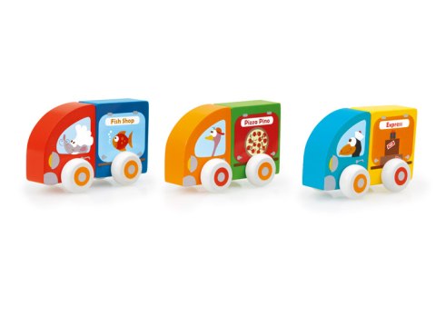 Scratch, Magnetyczne samochody PIZZA