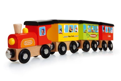 Scratch, Magnetyczny pociąg PODRÓŻ