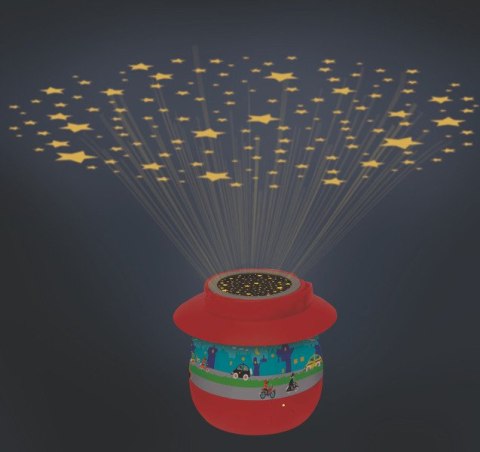 Scratch, Nocna Lampka Miasto z Projektorem