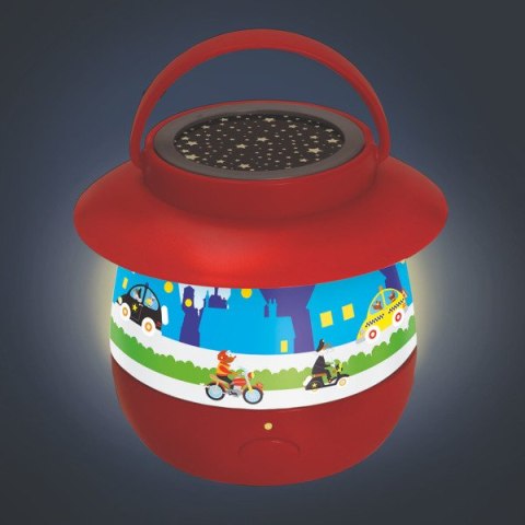 Scratch, Nocna Lampka Miasto z Projektorem