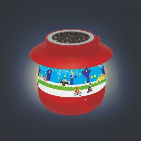 Scratch, Nocna Lampka Miasto z Projektorem