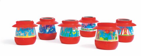 Scratch, Nocna Lampka Miasto z Projektorem