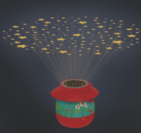 Scratch, Nocna Lampka Ogród z Projektorem