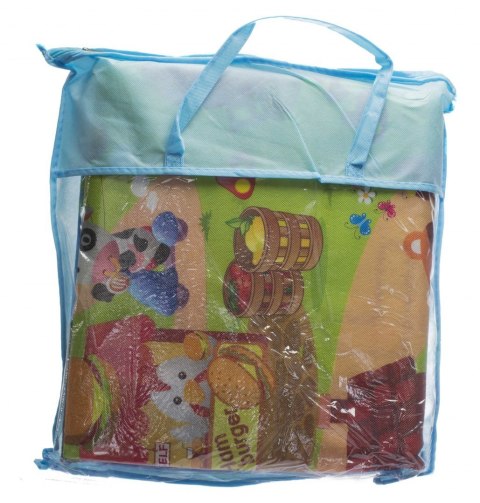 Mata edukacyjna piankowa dwustronna składana bajkowy świat 180 x 120 cm