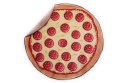 Szybkoschnąca mata plażowa 135cm wzór: pizza