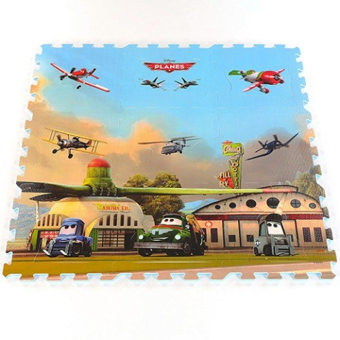 Qelements Mata Puzzle Piankowe Samoloty Disney