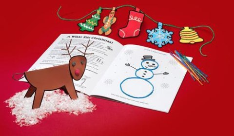 Woskowe sznureczki Wikki Stix - Christmas Book