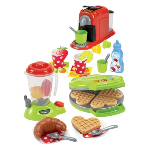 Ecoiffier Gofrownica Zestaw Śniadaniowy z AGD 28 elementów