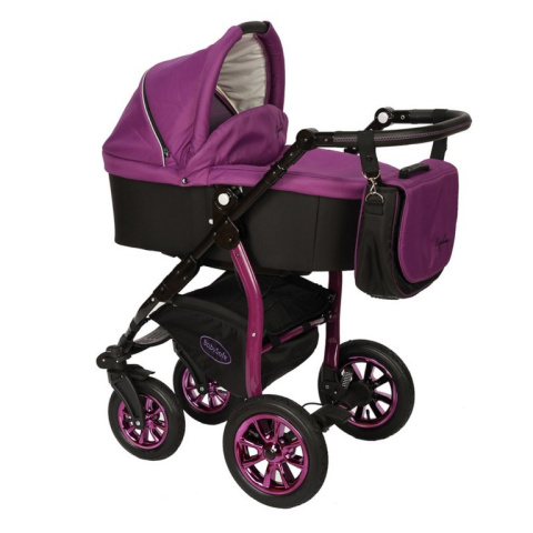 BabySafe EXPLORER 2w1 Głęboko-Spacerowy violet