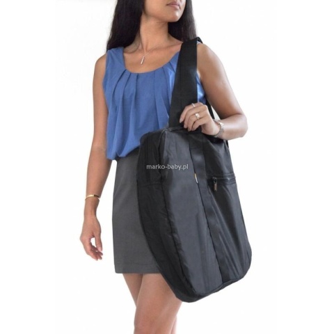 Leżaczek Bloom - Coco Go - stelaż cappucino/wkładka szara