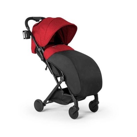PILOT KinderKraft lekka i kompaktowa spacerówka, wózek spacerowy 5,2kg red