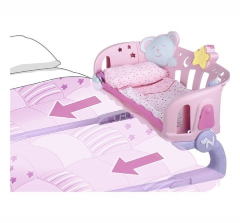 NENUCO Lalka 42 cm Z Kołyską Śpij Ze Mną