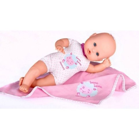 NENUCO Lalka New Born 35 cm Z Dźwiękami