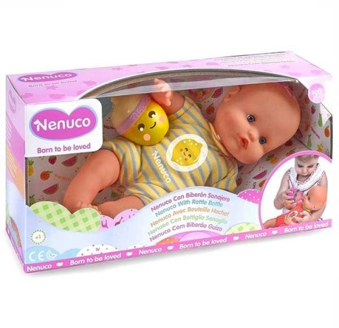 NENUCO Lalka Pachnąca Z Butelką Żółta