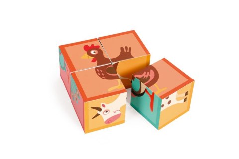 Scratch, Puzzle 4 Klocki FARMA