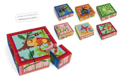 Scratch, Puzzle 9 klocków DŻUNGLA