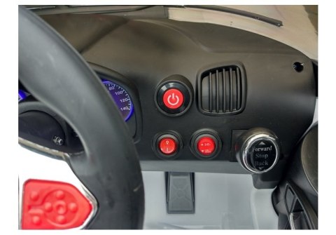 Auto na Akumulator Jeep Czerwony ABL-1602