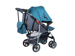 EMMA PLUS Lionelo wózek spacerowy 8,5kg - turquoise