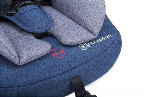 Kinderkraft Fotelik Samochodowy 9-36kg Z Systemem ISOFIX FIX2GO - Navy