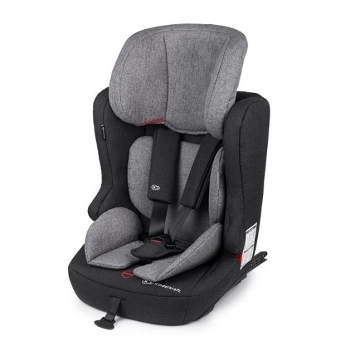 Kinderkraft Fotelik Samochodowy 9-36kg Z Systemem ISOFIX FIX2GO - Black/Gray