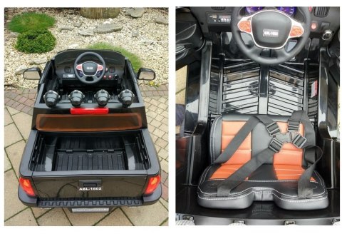 Auto na Akumulator Jeep Czarny ABL-1602