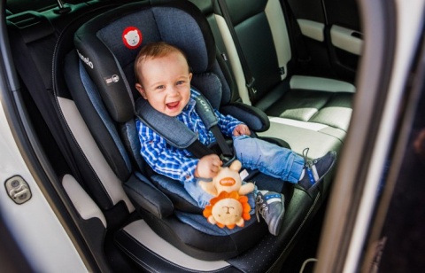 NICO Lionelo fotelik samochodowy 9-36 kg - Black