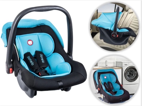 NOA PLUS 0-13kg Lionelo fotelik samochodowy, 5 lat Gwarancji - Beige