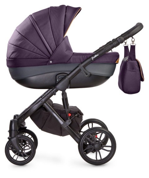 FRONTERA 2w1 Camini wózek dziecięcy Polski Produkt - kolor Purple