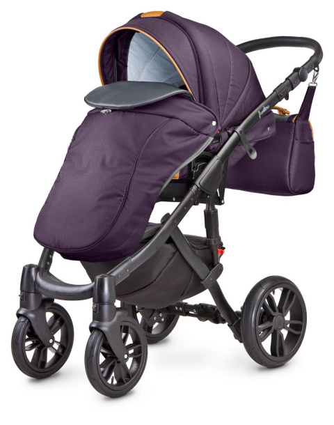 FRONTERA 2w1 Camini wózek dziecięcy Polski Produkt - kolor Purple