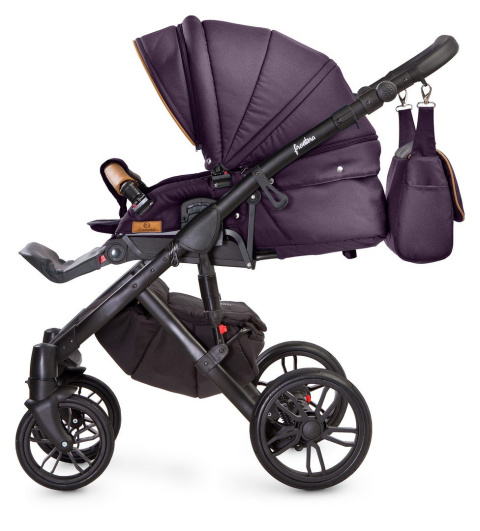 FRONTERA 2w1 Camini wózek dziecięcy Polski Produkt - kolor Purple