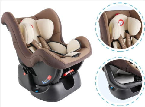 LIAM COLOR 0-18kg Lionelo fotelik samochodowy, 5 lat Gwarancji - Lime