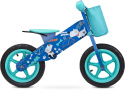 Drewniany rowerek biegowy ZAP Toyz do 30kg przedział 3-6 lat blue piesek