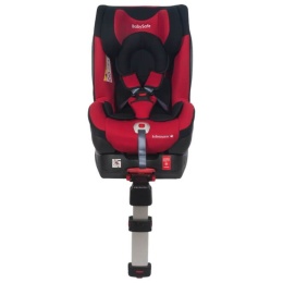 Schnauzer BabySafe 4* ADAC fotelik samochodowy 0-18kg tyłem do kierunku jazdy lub przodem w grupie 9-18kg - czerwony
