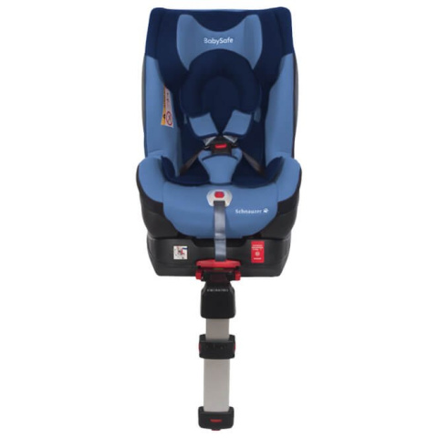 Schnauzer BabySafe 4* ADAC fotelik samochodowy 0-18kg tyłem do kierunku jazdy lub przodem w grupie 9-18kg - niebieski