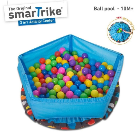 Trampolina składana/basen z piłeczkami 3w1 90cm 10m+