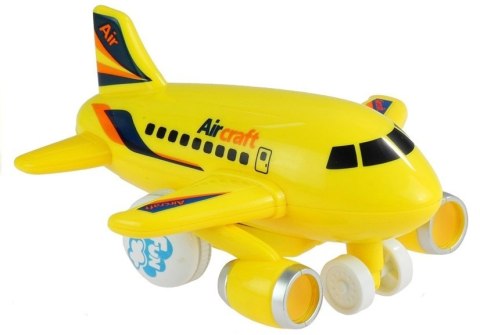 Samolot Pasażerski z Napędem Efekty Świetlne Dźwiękowe Mix