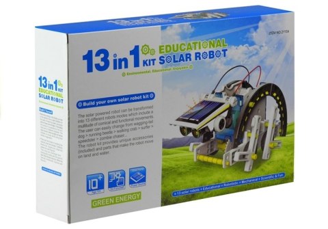 Zestaw Kreatywny Roboty Solarne Robot 13w1 DIY