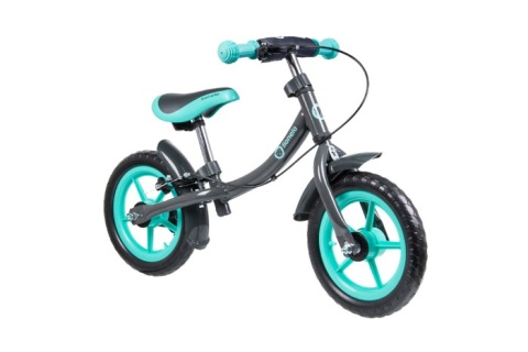 DAN PLUS Lionelo rowerek biegowy 18m+ 12 cali do 27kg - Turquoise