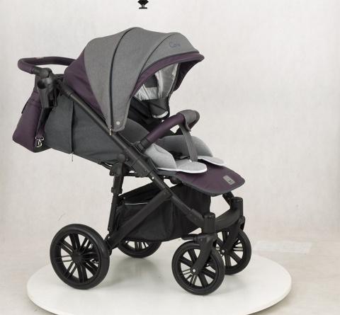 CONE Camarelo wózek spacerowy - pompowane koła + torba CO-09