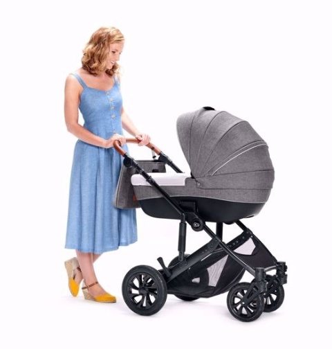 PRIME 2w1 do 22 kg Kinderkraft wózek głeboko spacerowy do 22 kg - Black