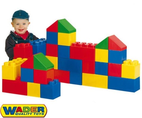 WADER QT Klocki XXL Plac budowy 36 elem.